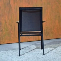 Gecko Jardin Fauteuils De Jardin Fauteuil De Jardin Alu Et Textylène Noir -Fauteuils de jardin Soldes Boutique fauteuil de jardin alu et textylene noir 2