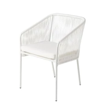 Maisons Du Monde Fauteuils De Jardin Fauteuil De Jardin Blanc 7 Maisons Du Monde Fauteuils De Jardin Fauteuil De Jardin Blanc – Image 5