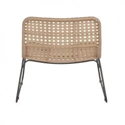 Maisons Du Monde Fauteuils De Jardin Fauteuil De Jardin Cannage En Résine Imitation Rotin Et Métal Noir -Fauteuils de jardin Soldes Boutique fauteuil de jardin cannage en resine imitation rotin et metal noir 1000 2 18 219081 4