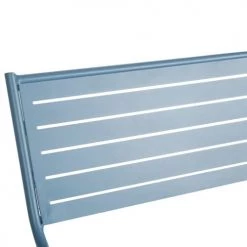 Maisons Du Monde Fauteuils De Jardin Fauteuil De Jardin Empilable En Acier Bleu -Fauteuils de jardin Soldes Boutique fauteuil de jardin empilable en acier bleu 1000 2 31 219914 3