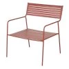 Maisons Du Monde Fauteuils De Jardin Fauteuil De Jardin Empilable En Acier Terracotta -Fauteuils de jardin Soldes Boutique fauteuil de jardin empilable en acier terracotta 1000 1 30 219913 1