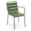 Oviala Chaises De Jardin Fauteuil De Jardin En Acier Vert Cactus 2 Oviala Chaises De Jardin Fauteuil De Jardin En Acier Vert Cactus -Fauteuils de jardin Soldes Boutique fauteuil de jardin en acier vert cactus