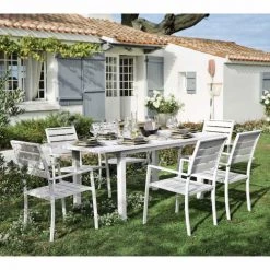 Maisons Du Monde Fauteuils De Jardin Fauteuil De Jardin En Aluminium Blanc 11 Maisons Du Monde Fauteuils De Jardin Fauteuil De Jardin En Aluminium Blanc -Fauteuils de jardin Soldes Boutique fauteuil de jardin en aluminium blanc 1000 2 20 121790 6