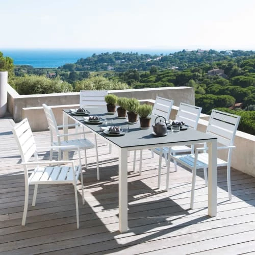 Maisons Du Monde Fauteuils De Jardin Fauteuil De Jardin En Aluminium Blanc 5 Maisons Du Monde Fauteuils De Jardin Fauteuil De Jardin En Aluminium Blanc – Image 3