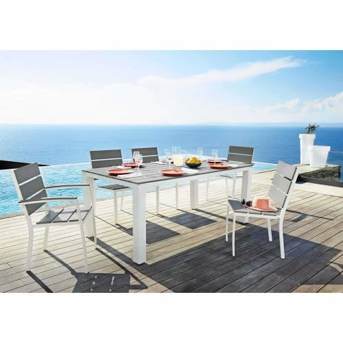 Maisons Du Monde Fauteuils De Jardin Fauteuil De Jardin En Aluminium Blanc 8 Maisons Du Monde Fauteuils De Jardin Fauteuil De Jardin En Aluminium Blanc – Image 6