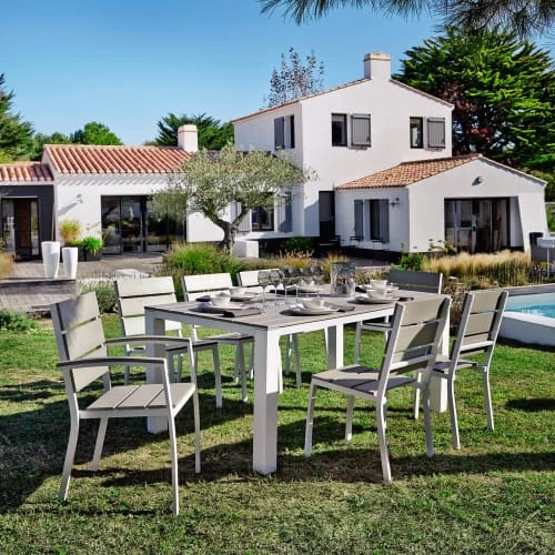 Maisons Du Monde Fauteuils De Jardin Fauteuil De Jardin En Aluminium Blanc 7 Maisons Du Monde Fauteuils De Jardin Fauteuil De Jardin En Aluminium Blanc – Image 5