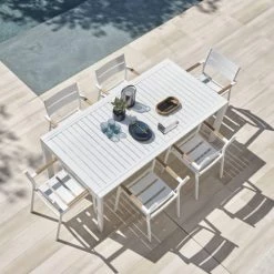 Maisons Du Monde Fauteuils De Jardin Fauteuil De Jardin En Aluminium Blanc Et Teck Massif 11 Maisons Du Monde Fauteuils De Jardin Fauteuil De Jardin En Aluminium Blanc Et Teck Massif -Fauteuils de jardin Soldes Boutique fauteuil de jardin en aluminium blanc et teck massif 1000 1 16 198374 7