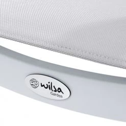 Bois Dessus Bois Dessous Chaises De Jardin Fauteuil De Jardin En Aluminium Blanc Et Textilène Gris -Fauteuils de jardin Soldes Boutique fauteuil de jardin en aluminium blanc et textilene gris 4