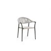 Suns Chaises De Jardin Fauteuil De Jardin En Aluminium Et Corde Sable -Fauteuils de jardin Soldes Boutique fauteuil de jardin en aluminium et corde sable
