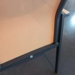 Suns Chaises De Jardin Fauteuil De Jardin En Aluminium Et Textilène Corail -Fauteuils de jardin Soldes Boutique fauteuil de jardin en aluminium et textilene corail 2