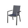 Bois Dessus Bois Dessous Chaises De Jardin Fauteuil De Jardin En Aluminium Et Textilène Gris -Fauteuils de jardin Soldes Boutique fauteuil de jardin en aluminium et textilene gris 16