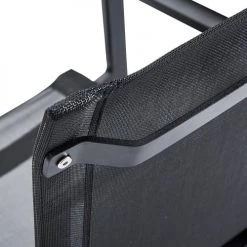 Bois Dessus Bois Dessous Chaises De Jardin Fauteuil De Jardin En Aluminium Et Textilène Gris -Fauteuils de jardin Soldes Boutique fauteuil de jardin en aluminium et textilene gris 20