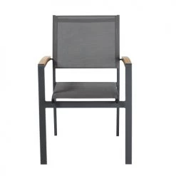 Maisons Du Monde Fauteuils De Jardin Fauteuil De Jardin En Aluminium Gris Anthracite -Fauteuils de jardin Soldes Boutique fauteuil de jardin en aluminium gris anthracite 1000 1 24 175135 1