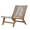 Beau Rivage Fauteuils De Jardin Fauteuil De Jardin En Bois D'acacia Et Corde Coloris Naturel -Fauteuils de jardin Soldes Boutique fauteuil de jardin en bois d acacia et corde coloris naturel