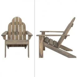 Wadiga Fauteuils De Jardin Fauteuil De Jardin En Bois Gris 92,5 X 69,5 X 89 Cm -Fauteuils de jardin Soldes Boutique fauteuil de jardin en bois gris 92 5 x 69 5 x 89 cm 4