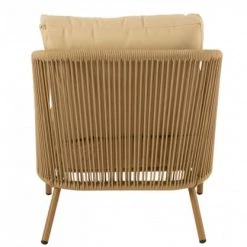 Meubles & Design Fauteuils De Jardin Fauteuil De Jardin En Corde Avec Coussins Rembourrés Beige 12 Meubles & Design Fauteuils De Jardin Fauteuil De Jardin En Corde Avec Coussins Rembourrés Beige -Fauteuils de jardin Soldes Boutique fauteuil de jardin en corde avec coussins rembourres beige 4