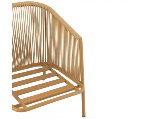 Meubles & Design Fauteuils De Jardin Fauteuil De Jardin En Corde Avec Coussins Rembourrés Beige 8 Meubles & Design Fauteuils De Jardin Fauteuil De Jardin En Corde Avec Coussins Rembourrés Beige – Image 6