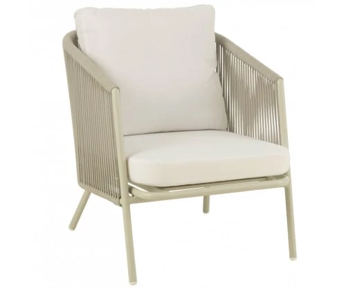 Meubles & Design Fauteuils De Jardin Fauteuil De Jardin En Corde Avec Coussins Rembourrés Gris 5 Meubles & Design Fauteuils De Jardin Fauteuil De Jardin En Corde Avec Coussins Rembourrés Gris – Image 3