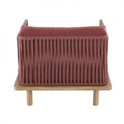 Maisons Du Monde Fauteuils De Jardin Fauteuil De Jardin En Corde Tressée Terracotta Et Acacia Massif -Fauteuils de jardin Soldes Boutique fauteuil de jardin en corde tressee terracotta et acacia massif 1000 15 22 198626 4