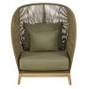Maisons Du Monde Fauteuils De Jardin Fauteuil De Jardin En Corde Tressée Vert Kaki Avec Dossier Haut -Fauteuils de jardin Soldes Boutique fauteuil de jardin en corde tressee vert kaki avec dossier haut 1000 4 18 219491 1