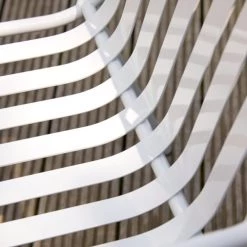 Tikamoon Fauteuils De Jardin Fauteuil De Jardin En Métal White -Fauteuils de jardin Soldes Boutique fauteuil de jardin en metal white 9