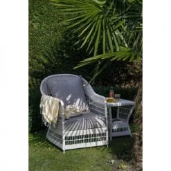 Kok Maison Fauteuils De Jardin Fauteuil De Jardin En Résine Blanc Cassé -Fauteuils de jardin Soldes Boutique fauteuil de jardin en resine blanc casse 2