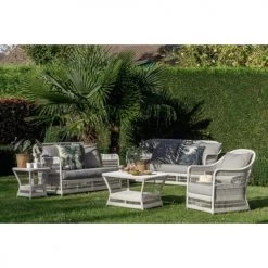 Kok Maison Fauteuils De Jardin Fauteuil De Jardin En Résine Blanc Cassé -Fauteuils de jardin Soldes Boutique fauteuil de jardin en resine blanc casse 3