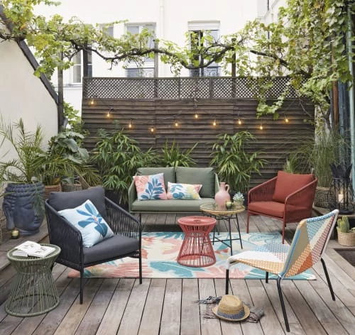 Maisons Du Monde Fauteuils De Jardin Fauteuil De Jardin En Résine Et Métal Noirs 7 Maisons Du Monde Fauteuils De Jardin Fauteuil De Jardin En Résine Et Métal Noirs – Image 5