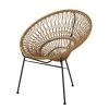 Maisons Du Monde Fauteuils De Jardin Fauteuil De Jardin En Résine Imitation Rotin Et Métal Noir -Fauteuils de jardin Soldes Boutique fauteuil de jardin en resine imitation rotin et metal noir 1000 15 33 208928 1