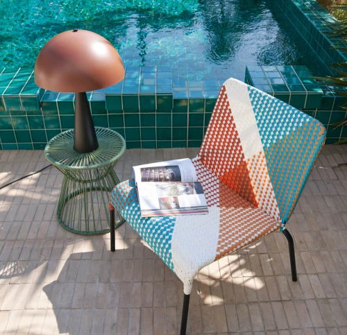 Maisons Du Monde Fauteuils De Jardin Fauteuil De Jardin En Résine Multicolore Et Métal Noir 8 Maisons Du Monde Fauteuils De Jardin Fauteuil De Jardin En Résine Multicolore Et Métal Noir – Image 6