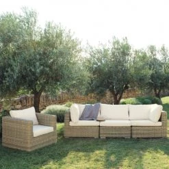 Maisons Du Monde Fauteuils De Jardin Fauteuil De Jardin En Résine Tressée -Fauteuils de jardin Soldes Boutique fauteuil de jardin en resine tressee 1000 3 29 111098 5