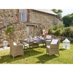 Maisons Du Monde Fauteuils De Jardin Fauteuil De Jardin En Résine Tressée -Fauteuils de jardin Soldes Boutique fauteuil de jardin en resine tressee 1000 7 33 111102 10