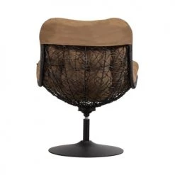 Woood Fauteuils De Jardin Fauteuil De Jardin En Rotin Avec Coussin En Tissu Marron -Fauteuils de jardin Soldes Boutique fauteuil de jardin en rotin avec coussin en tissu marron 5