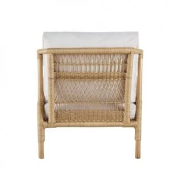 Maisons Du Monde Fauteuils De Jardin Fauteuil De Jardin En Rotin Et Coussins écrus -Fauteuils de jardin Soldes Boutique fauteuil de jardin en rotin et coussins ecrus 1000 6 12 219034 4