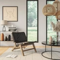 Rendez Vous Déco Fauteuils De Jardin Fauteuil De Jardin En Teck Et Sangles En Tissu Noir 11 Rendez Vous Déco Fauteuils De Jardin Fauteuil De Jardin En Teck Et Sangles En Tissu Noir -Fauteuils de jardin Soldes Boutique fauteuil de jardin en teck et sangles en tissu noir 3