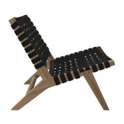 Rendez Vous Déco Fauteuils De Jardin Fauteuil De Jardin En Teck Et Sangles En Tissu Noir 12 Rendez Vous Déco Fauteuils De Jardin Fauteuil De Jardin En Teck Et Sangles En Tissu Noir -Fauteuils de jardin Soldes Boutique fauteuil de jardin en teck et sangles en tissu noir 4