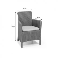 Alice's Garden Fauteuils De Jardin Fauteuil De Jardin Imitation Rotin Graphite 10 Alice's Garden Fauteuils De Jardin Fauteuil De Jardin Imitation Rotin Graphite -Fauteuils de jardin Soldes Boutique fauteuil de jardin imitation rotin graphite 3