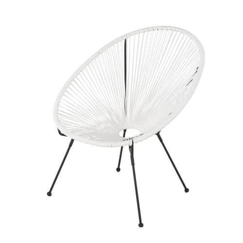 Maisons Du Monde Fauteuils De Jardin Fauteuil De Jardin Rond En Résine Blanche 3 Maisons Du Monde Fauteuils De Jardin Fauteuil De Jardin Rond En Résine Blanche
