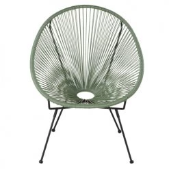 Maisons Du Monde Fauteuils De Jardin Fauteuil De Jardin Rond En Résine Vert Kaki -Fauteuils de jardin Soldes Boutique fauteuil de jardin rond en resine vert kaki 1000 9 3 218697 2