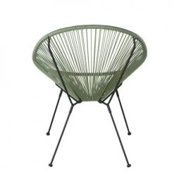 Maisons Du Monde Fauteuils De Jardin Fauteuil De Jardin Rond En Résine Vert Kaki -Fauteuils de jardin Soldes Boutique fauteuil de jardin rond en resine vert kaki 1000 9 3 218697 4