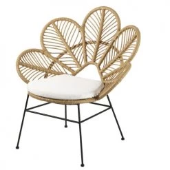 Maisons Du Monde Fauteuils De Jardin Fauteuil De Jardin Tressé Et Coussin écru