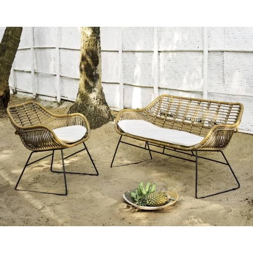 Maisons Du Monde Fauteuils De Jardin Fauteuil De Jardin Vintage En Résine 4 Maisons Du Monde Fauteuils De Jardin Fauteuil De Jardin Vintage En Résine – Image 2