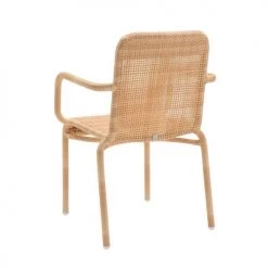 Kok Maison Chaises De Jardin Fauteuil De Table De Jardin En Résine Beige Clair -Fauteuils de jardin Soldes Boutique fauteuil de table de jardin en resine beige clair 1