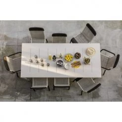 Kok Maison Chaises De Jardin Fauteuil De Table De Jardin En Résine Marron Foncé -Fauteuils de jardin Soldes Boutique fauteuil de table de jardin en resine marron fonce 3