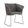 Now’s Home Fauteuils De Jardin Fauteuil De Table Extérieur En Corde Pieds En Acier Inoxydable -Fauteuils de jardin Soldes Boutique fauteuil de table exterieur en corde pieds en acier inoxydable