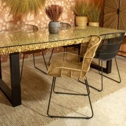 Now’s Home Fauteuils De Jardin Fauteuil De Table Marron -Fauteuils de jardin Soldes Boutique fauteuil de table marron 2