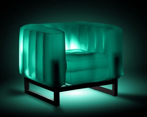 Mojow Fauteuils De Jardin Fauteuil Design Lumineux Cadre Aluminum Assise Thermoplastique Vert 5 Mojow Fauteuils De Jardin Fauteuil Design Lumineux Cadre Aluminum Assise Thermoplastique Vert – Image 3