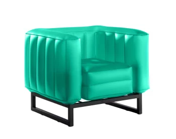 Mojow Fauteuils De Jardin Fauteuil Design Lumineux Cadre Aluminum Assise Thermoplastique Bleu 8 Mojow Fauteuils De Jardin Fauteuil Design Lumineux Cadre Aluminum Assise Thermoplastique Bleu – Image 6