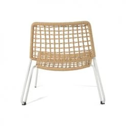 Arcane Fauteuils De Jardin Fauteuil Détente De Jardin En Corde Et Acier Naturel -Fauteuils de jardin Soldes Boutique fauteuil detente de jardin en corde et acier naturel 2