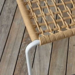 Arcane Fauteuils De Jardin Fauteuil Détente De Jardin En Corde Et Acier Naturel -Fauteuils de jardin Soldes Boutique fauteuil detente de jardin en corde et acier naturel 5